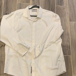 Men’s White Murano dress shirt 18/34